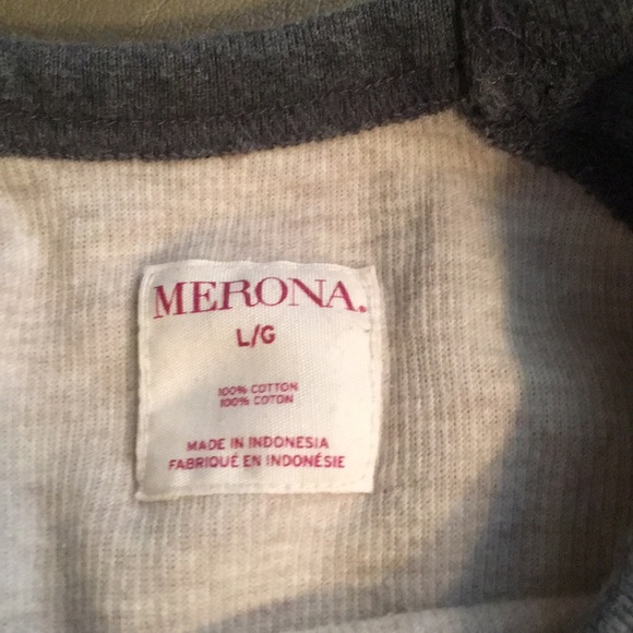 Men’s Merona thermal tee long sleeve - Picture 2 of 2